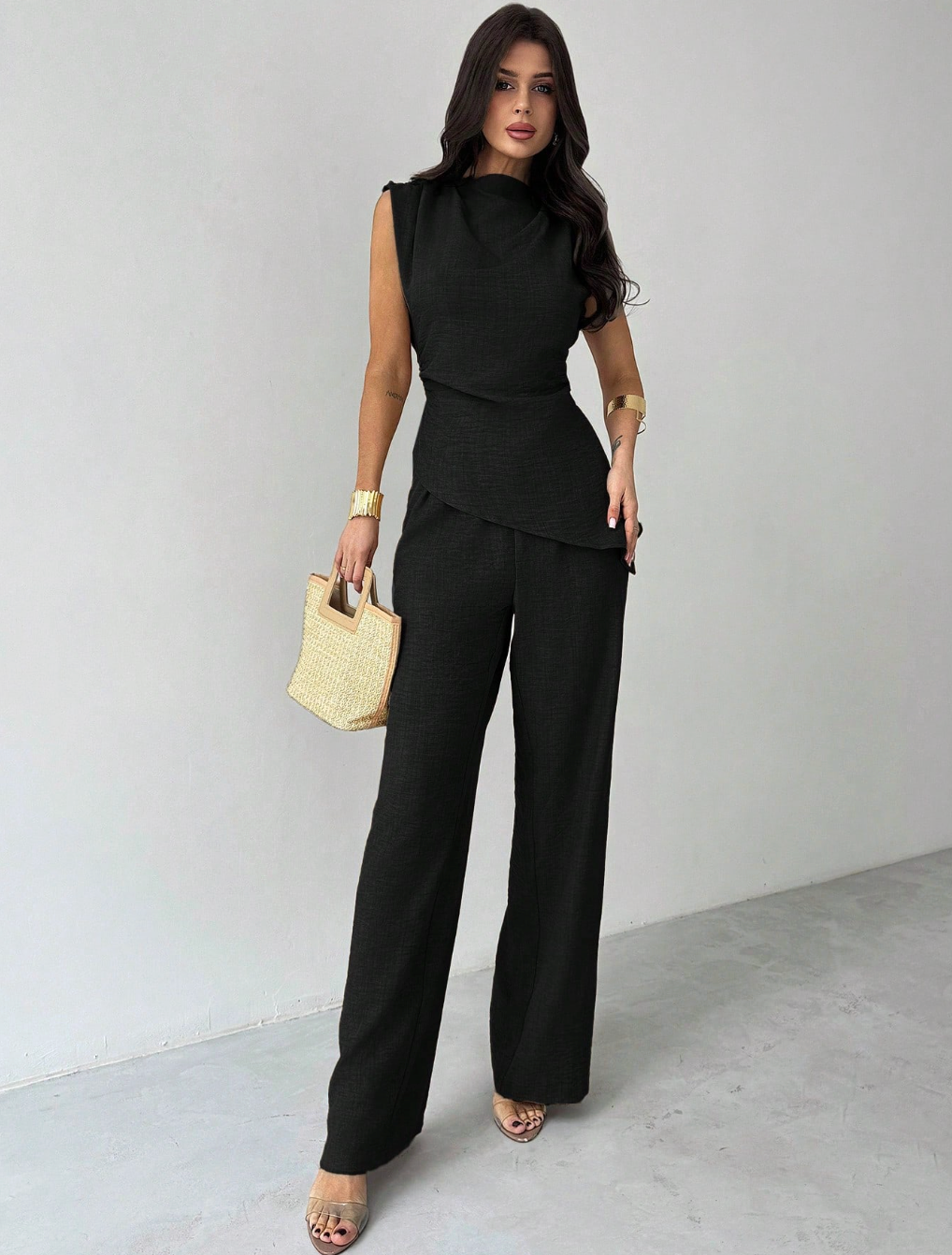 The Linen Precision Set - Modern Office. Timeless Texture. Effortless Edge.